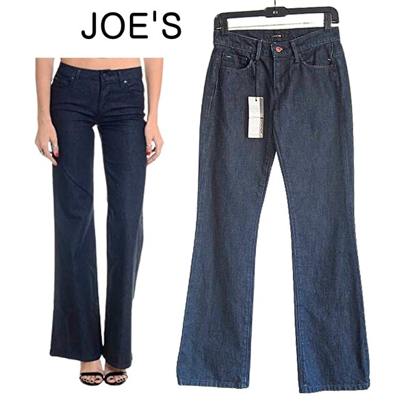 JOE'S JEANS NEW HARLOW LOVER Boot Cut Denim Jean 25 - Picture 1 of 12